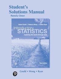 bokomslag Student Solutions Manual for Introductory Statistics