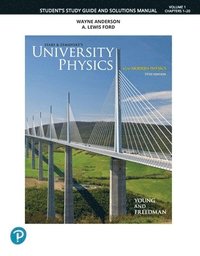 bokomslag Student Study Guide and Solutions Manual for University Physics, Volume 1 (Chapters 1-20)