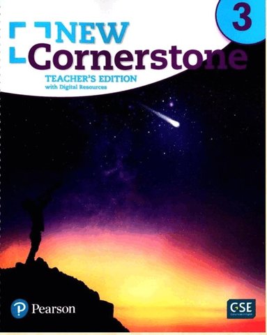 Pearson, Jim Cummins - New Cornerstone - (AE) - 1st Edition (2019) - Teacher's Book with eBook and Digital Resources - Level 3, Häftad