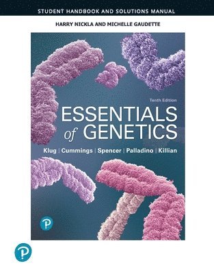 bokomslag Student Handbook and Solutions Manual for Essentials of Genetics