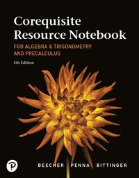 bokomslag Corequisite Resource Notebook for Algebra and Trigonometry and Precalculus