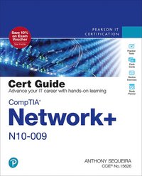 bokomslag CompTIA Network+ N10-009 Cert Guide