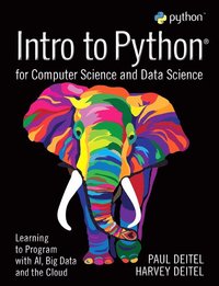 bokomslag Intro to Python for Computer Science and Data Science