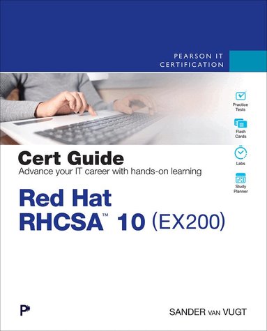Sander van Vugt - Red Hat RHCSA 10 Cert Guide, Häftad