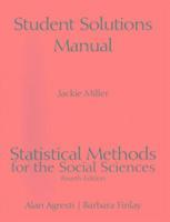 Student Solutions Manual for Statistical Methods for the Social Sciences