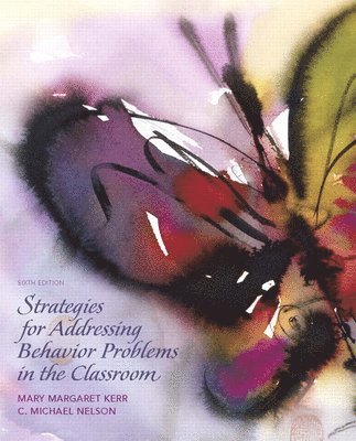 bokomslag Strategies for Addressing Behavior Problems in the Classroom