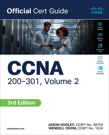 Jason Gooley, Wendell Odom - CCNA 200-301 Official Cert Guide, Volume 2, Häftad