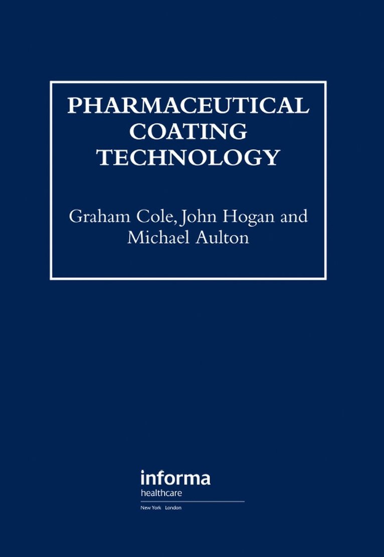 Pharmaceutical Coating Technology 1