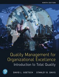 bokomslag Quality Management for Organizational Excellence