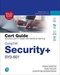 bokomslag CompTIA Security+ SY0-601 Cert Guide