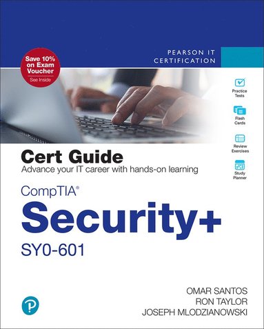 bokomslag CompTIA Security+ SY0-601 Cert Guide
