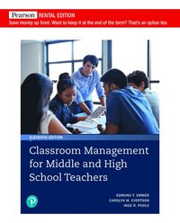 bokomslag Classroom Management for Middle and High School Teachers