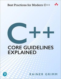 bokomslag C++ Core Guidelines Explained