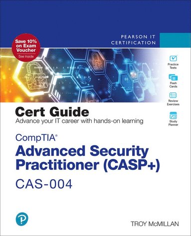 bokomslag CompTIA Advanced Security Practitioner (CASP+) CAS-004 Cert Guide