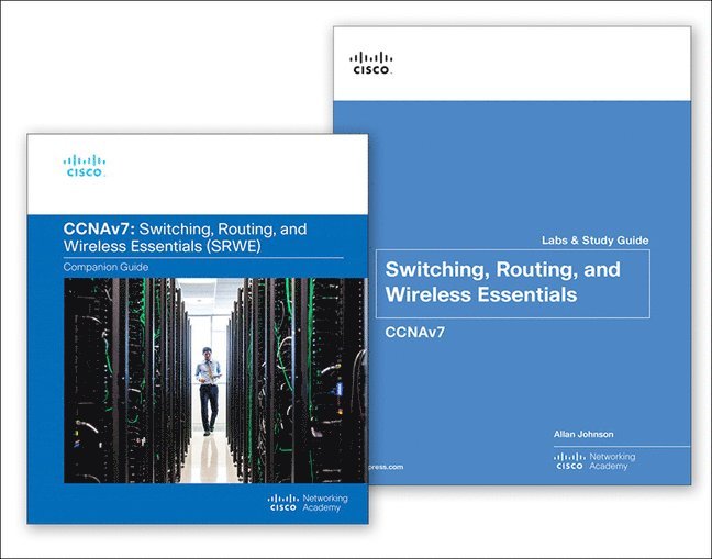 Switching, Routing, and Wireless Essentials Labs and Study Guide (CCNAv7) + Switching, Routing, and Wireless Essentials Companion Guide (CCNAv7) -- Package 1