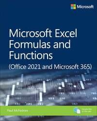 bokomslag Microsoft Excel Formulas and Functions (Office 2021 and Microsoft 365)