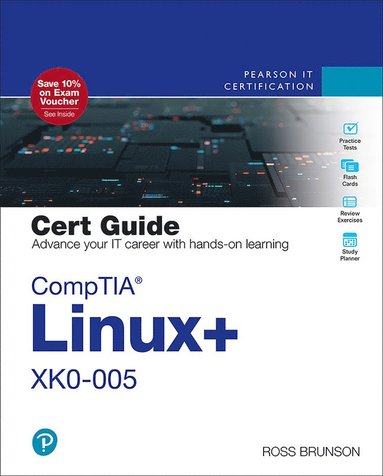 bokomslag CompTIA Linux+ XK0-005 Cert Guide