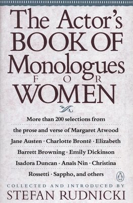Various, Various,, Stefan Rudnicki - The Actor's Book of Monologues for Women, Häftad