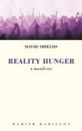 Reality Hunger 1