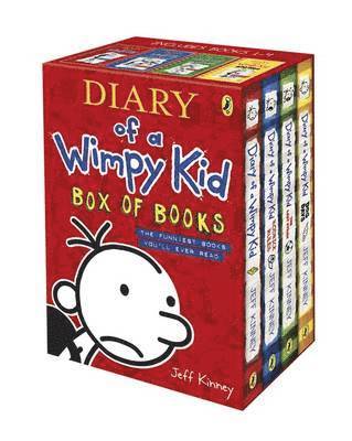 Diary of a Wimpy Kid Box of Books 1