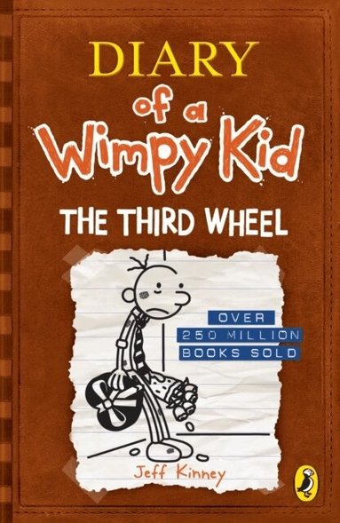 Jeff Kinney - Diary of a Wimpy Kid: The Third Wheel (Book 7), Häftad