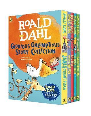 bokomslag Roald Dahl's Glorious Galumptious Story Collection