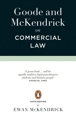 bokomslag Goode and McKendrick on Commercial Law