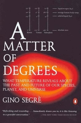 Gino Segre - A Matter of Degrees: What Temperature Reveals about the Past and Future of Our Species, Planet, and Universe, Häftad