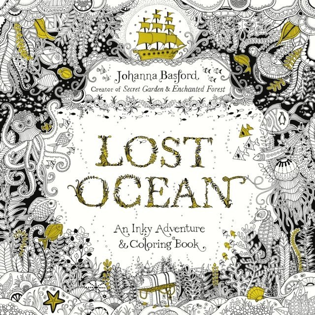 Johanna Basford - Lost Ocean, Häftad