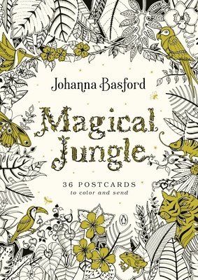 Johanna Basford - Magical Jungle: 36 Postcards to Color and Send, Häftad