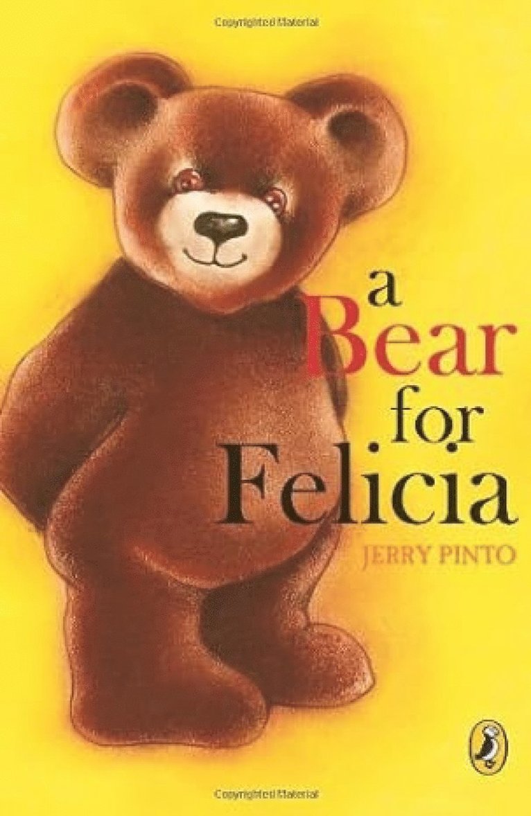 Jerry Pinto - Bear for Felicia, Häftad