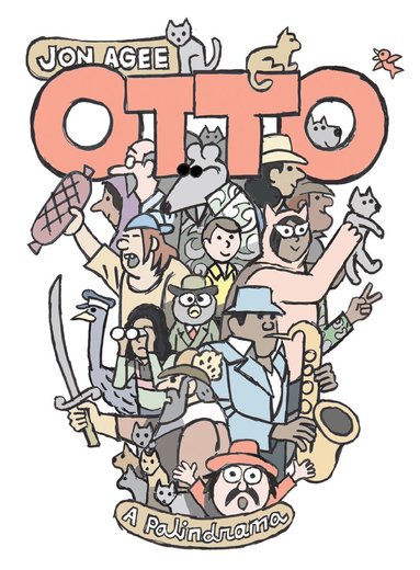 Jon Agee - Otto: A Palindrama, Häftad