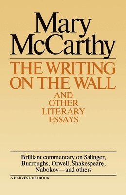 Writing on the Wall & Other Lit Essays 1