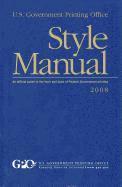 bokomslag U. S. Government Printing Office Style Manual: An Official Guide to the Form and Style of Federal Government Printing, 2008 (Hardcover)