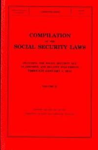 bokomslag Compilation of the Social Security Laws Including the Social Security Act