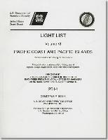 bokomslag Light List: Pacific Coast and Pacific Islands, Pacific Coast and Outlying Pacific Islands 2014
