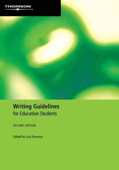 bokomslag Writing Guidelines for Education Students