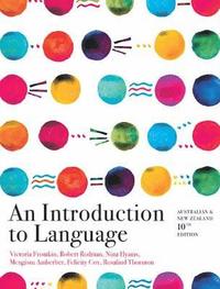 bokomslag An Introduction to Language
