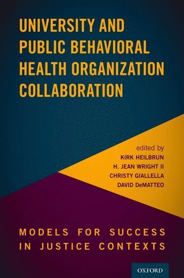 University and Public Behavioral Health Organization Collaboration 1