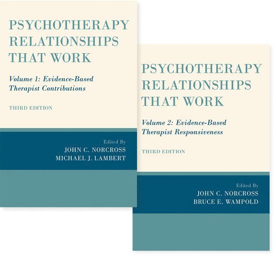 Psychotherapy Relationships that Work, 2 vol set 1