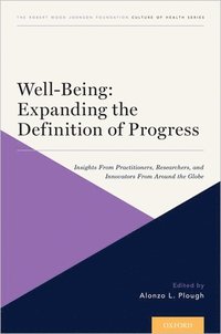 bokomslag Well-Being: Expanding the Definition of Progress
