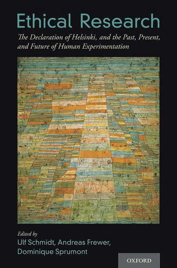 Ulf Schmidt, Andreas Frewer, Dominique Sprumont - Ethical Research, Inbunden