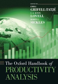 bokomslag The Oxford Handbook of Productivity Analysis