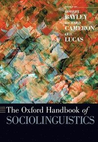 bokomslag The Oxford Handbook of Sociolinguistics