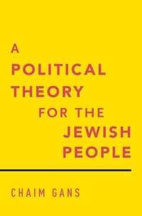bokomslag A Political Theory for the Jewish People