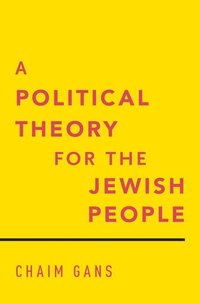 bokomslag Political Theory for the Jewish People