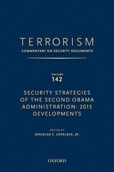 bokomslag TERRORISM: COMMENTARY ON SECURITY DOCUMENTS VOLUME 142