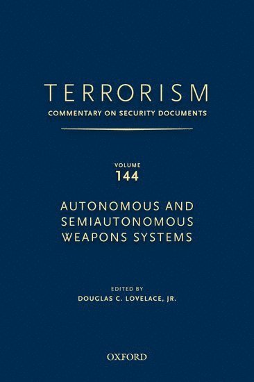 bokomslag TERRORISM: COMMENTARY ON SECURITY DOCUMENTS VOLUME 144
