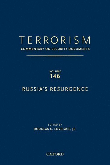 bokomslag TERRORISM: COMMENTARY ON SECURITY DOCUMENTS VOLUME 146