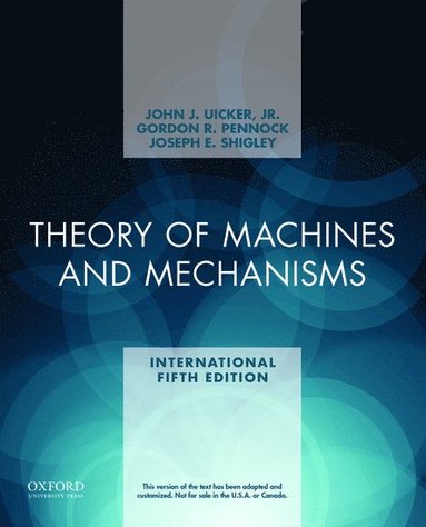 bokomslag Theory of Machines and Mechanisms